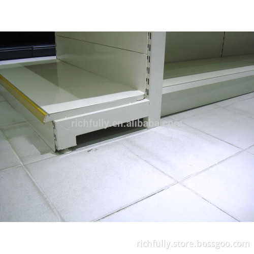 HOT SALE universal type 5 layers metallic supermarket gondola shelving in 100~120kg/layer
